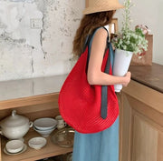 エアメッシュワントートバッグの着用画像