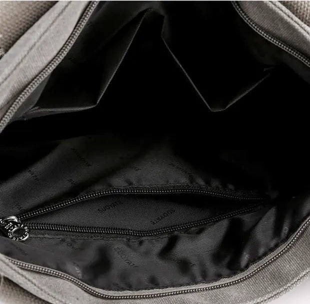 シティライトキャンバストートバッグの内部構造