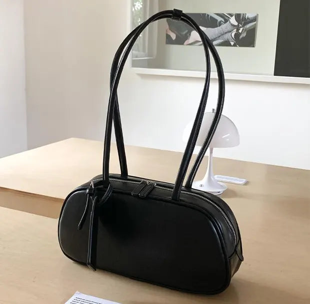 ノーブルタッチトートバッグのブラック
