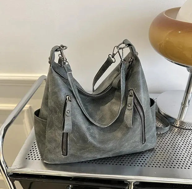 スレートドライブトートバッグのグレー