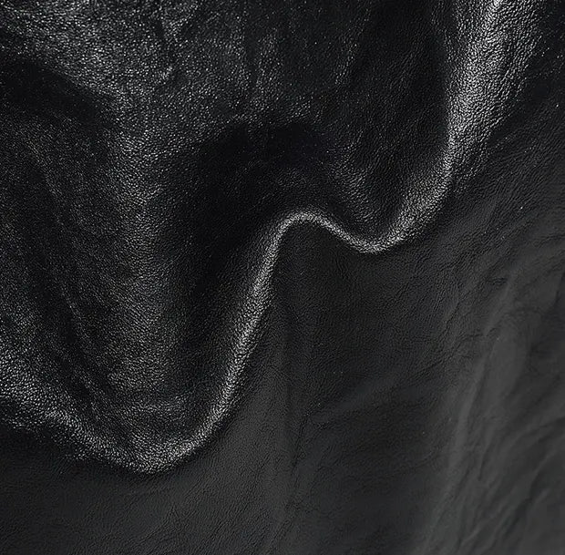 ウーバムレザートートバッグの生地拡大画像